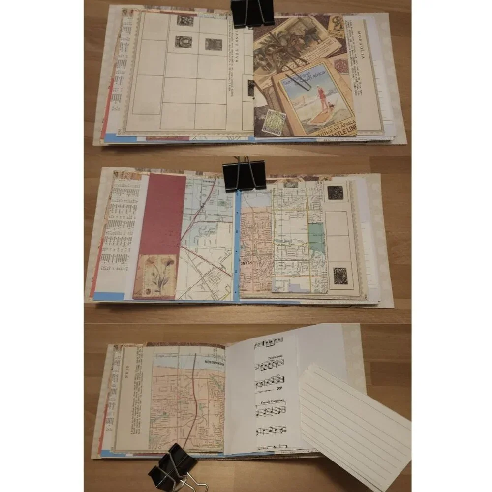 Handmade junk journal